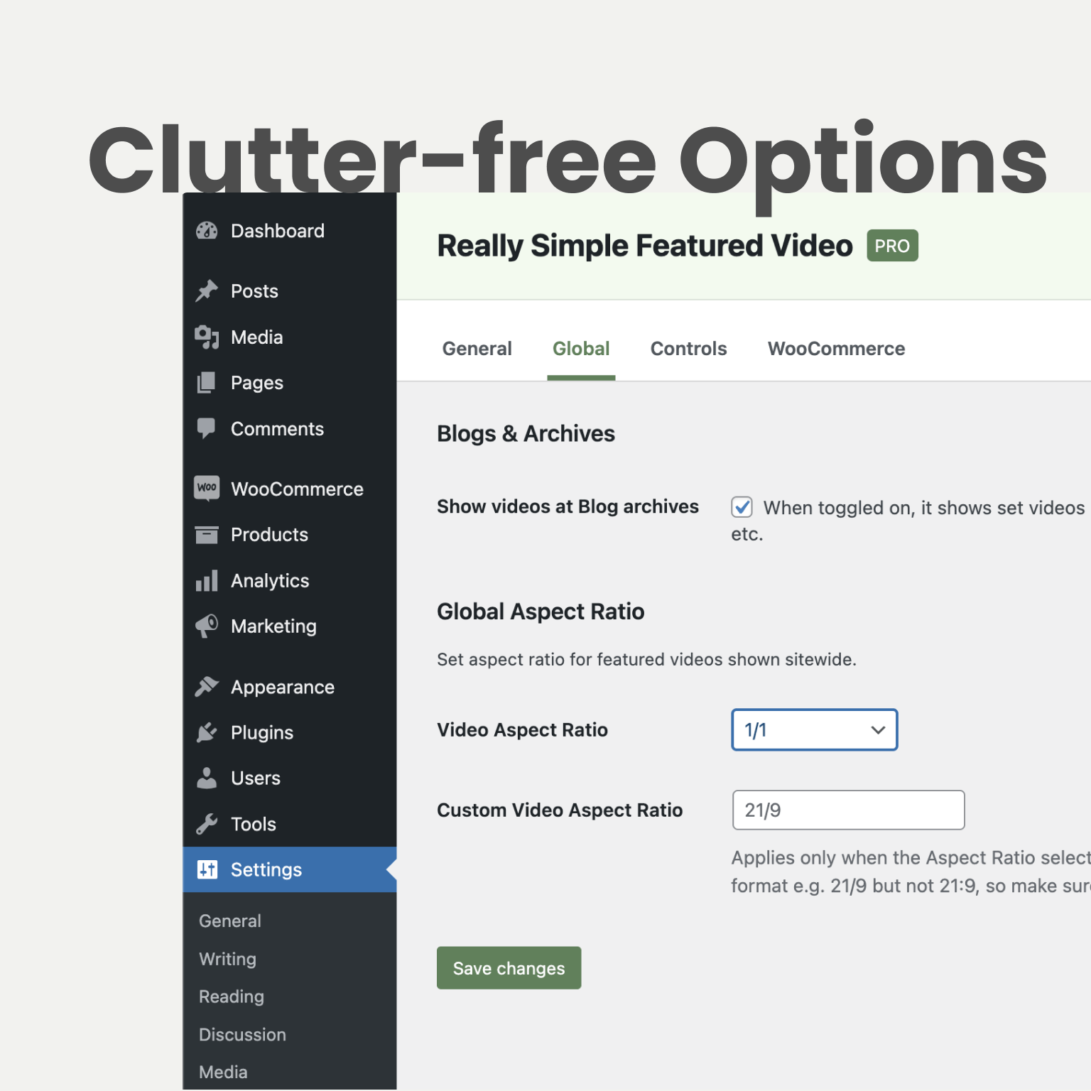 Really Simple Featured Video screenshot 4
