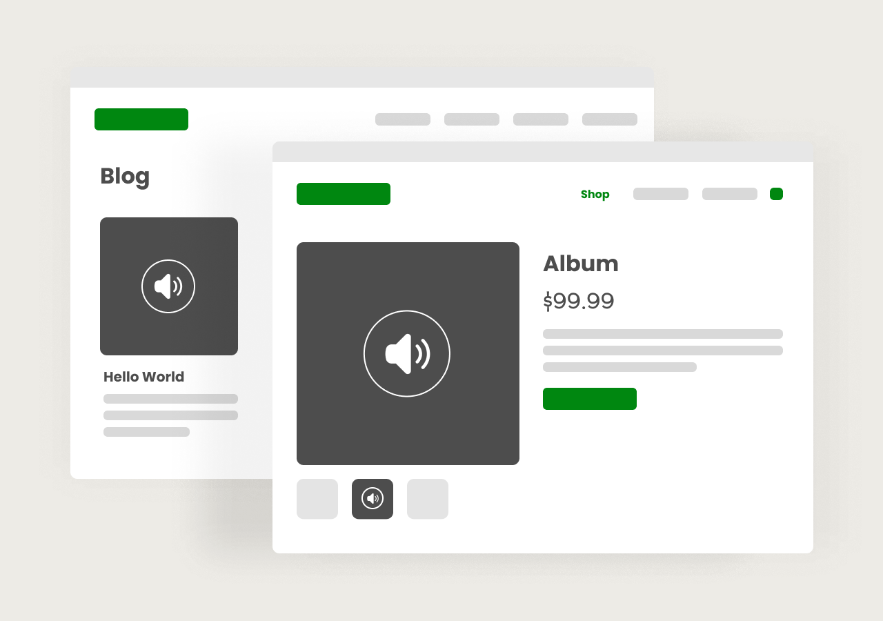 Really Simple Featured Audio