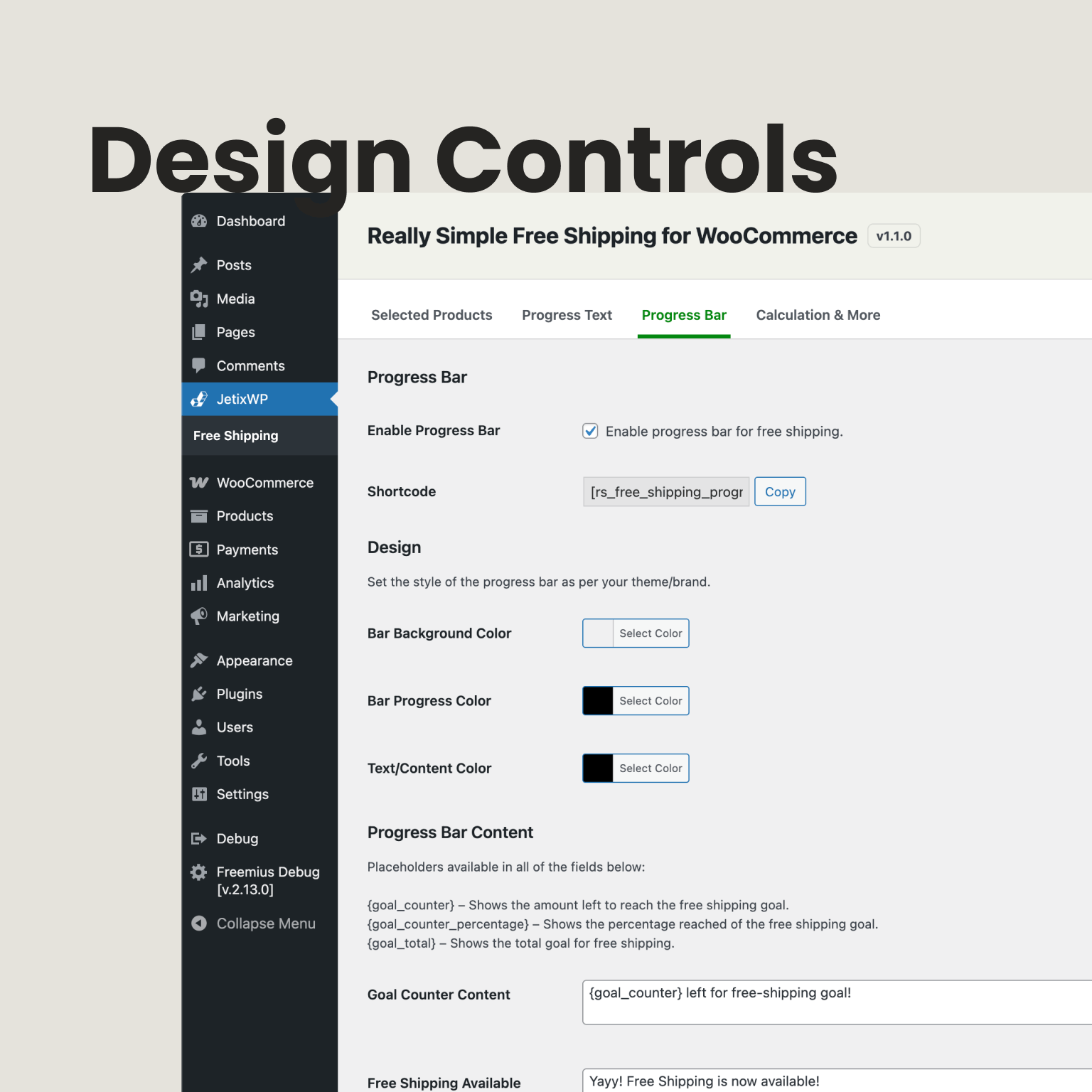 Really Simple Free Shipping screenshot 4